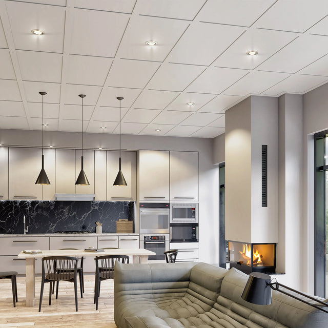 Embassy Suspended 2ft x 4ft Ceiling Kit Covering 150 square feet H0