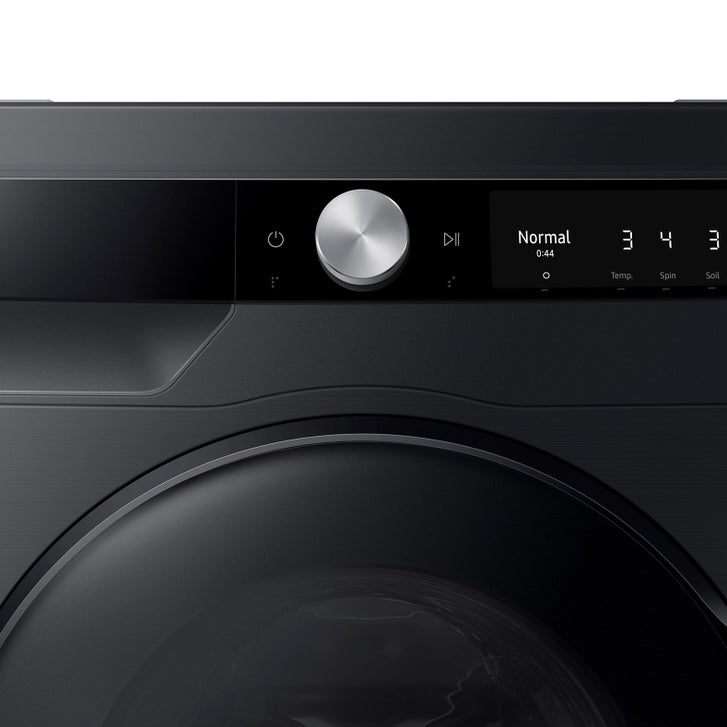 Samsung 6000 Series 24 in. 2.9 cu ft. Black Compact Front Load Washer with SmartDial Control