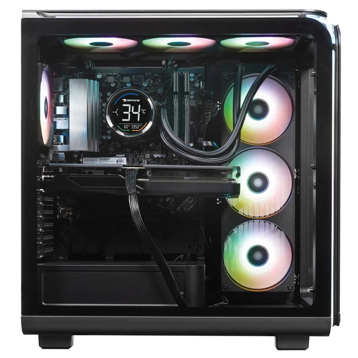 iBUYPOWER Element Gaming Desktop, AMD Ryzen 7 9800X3D - 32GB RAM, 2TB SSD, 12GB NVIDIA GeForce RTX 5070