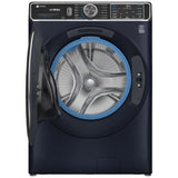 GE Profile 6.1 cu ft. Blue Front Load Washer with Smart Dispense Technology