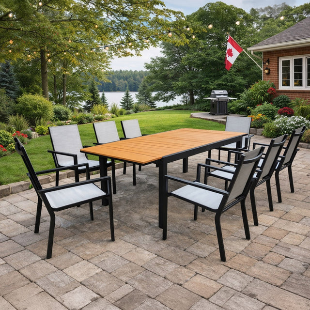Portland 9-piece Patio Dining Set P3