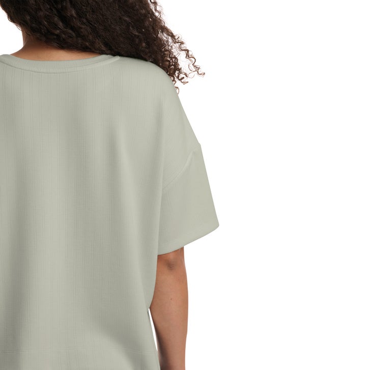 Splendid Women's Ribbed Short Sleeve Top