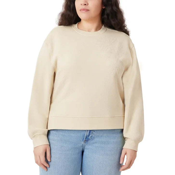 Scotch & Soda Women's Embroidered Crewneck Sweatshirt