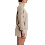 Lazypants Women's Full Zip Mock Neck Sweatshirt
