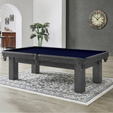 Beringer Cobalt 8 ft. Exotic Solid Wood Slate Billiard Table