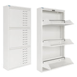 CEHA AYK 3-Door Metal Shoe Cabinet with Front Ventilation