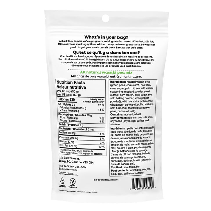 Laid Back Snacks, Snack Mix, 10 × 130 g