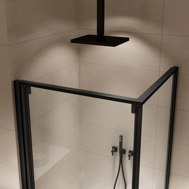 OVE Decors Lunel 36 in. × 36 in. Corner Shower Enclosure with Base