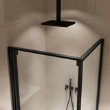 OVE Decors Lunel 36 in. × 36 in. Corner Shower Enclosure with Base