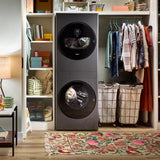 Whirlpool 24 in. Laundry Centre 3.2 cu ft. Washer and 4.3 cu ft. Electric Ventless Heat Pump Dryer