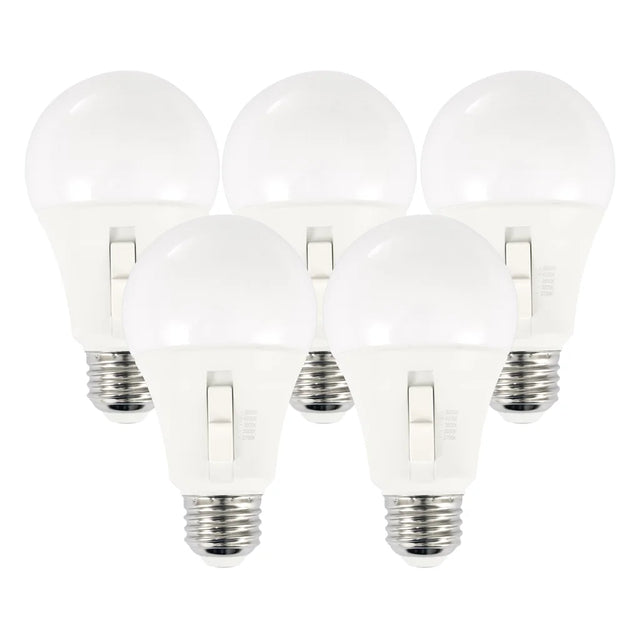 Luminus LED 13W Dimmable A19 Bulb E26 Base, 5-pack P5