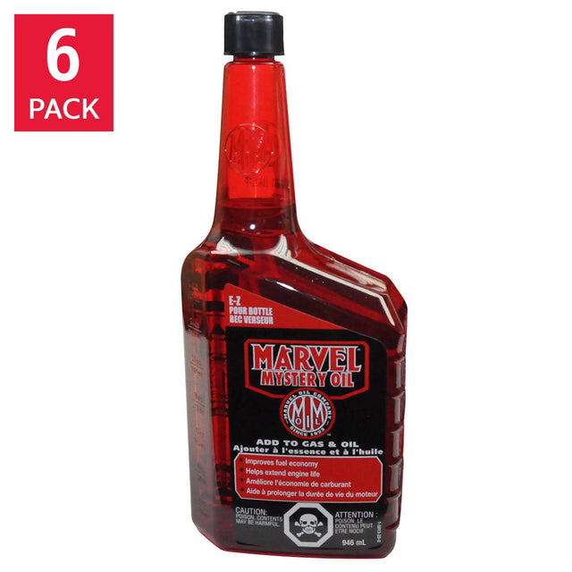 Marvel Mystery Oil Fuel and Oil Additive 6 x 946 ml C5