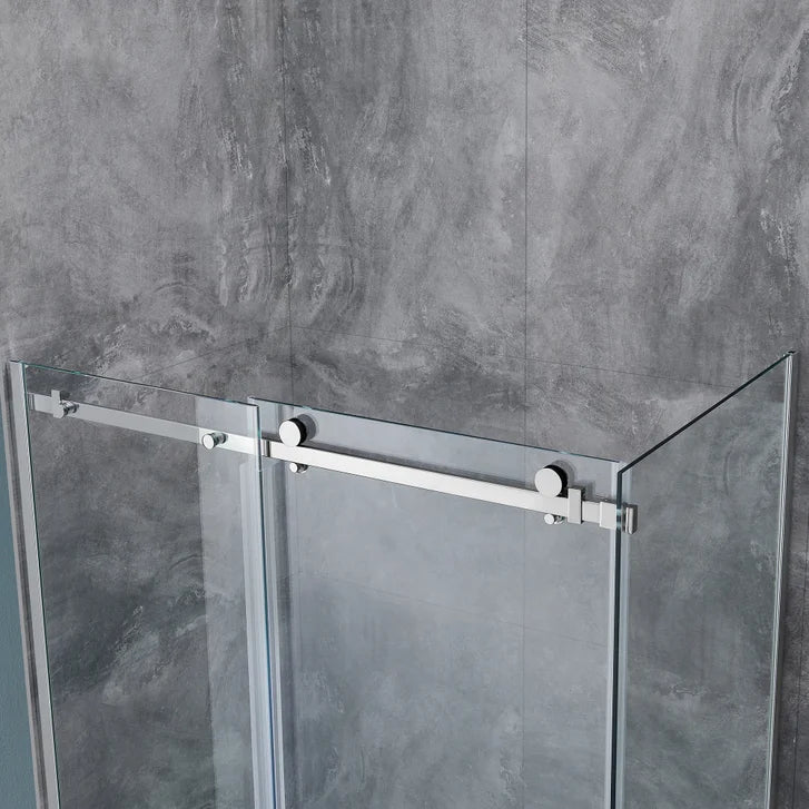 OVE Kelsey 48 in. x 32 in. Corner Shower Kit with Base
