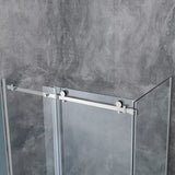OVE Kelsey 48 in. x 32 in. Corner Shower Kit with Base