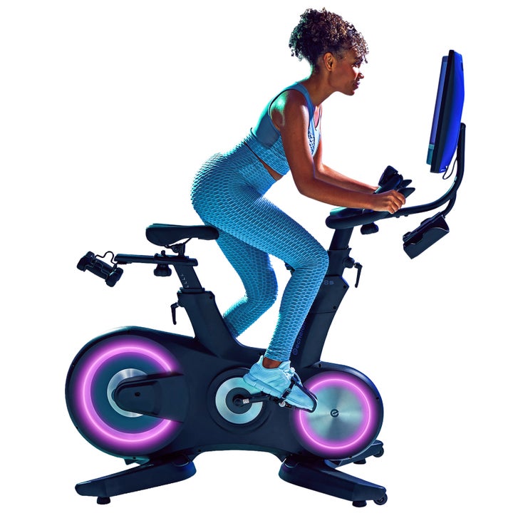 Echelon Connect EX-8s Smart Exercise Bike With 24 in. Class Curved HD Touchscreen