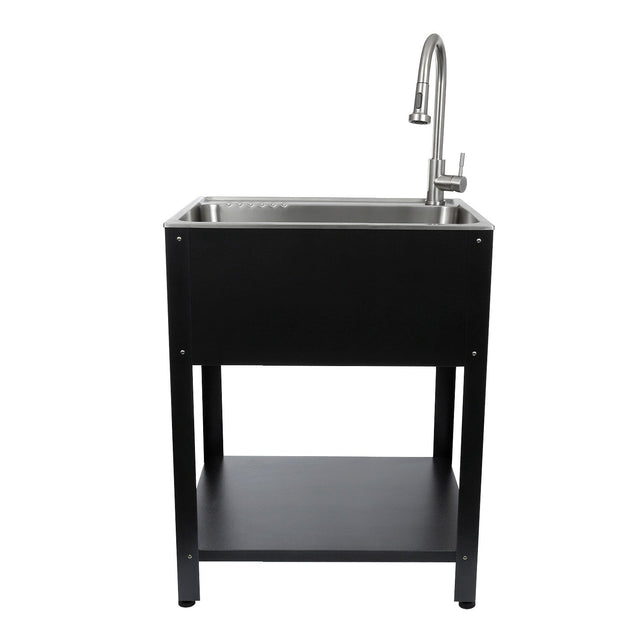 Transform 28 in. Freestanding Utility Sink with Faucet H7