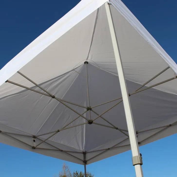 10x10 ft. Canopy Service Tent with Clear Protective 10' Shield and Enclosure sidewalls