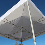 10x10 ft. Canopy Service Tent with Clear Protective 10' Shield and Enclosure sidewalls