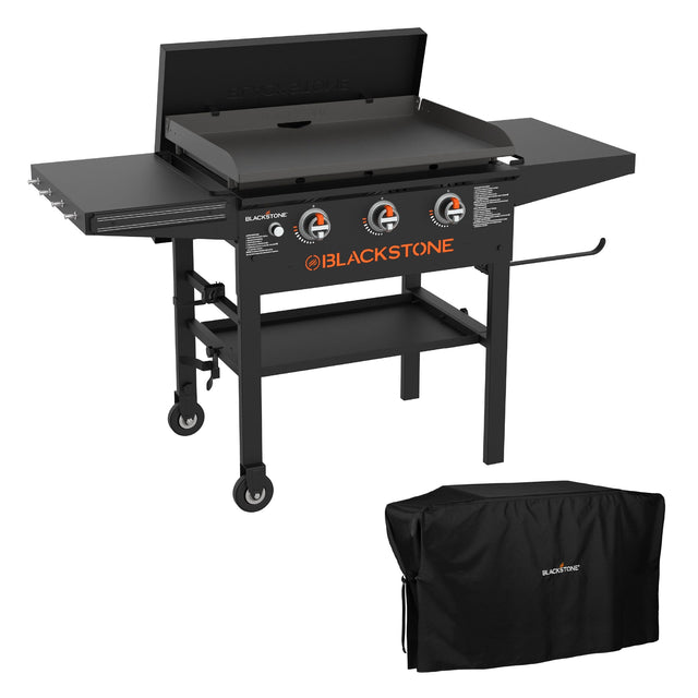 Blackstone 28" XL Omnivore Griddle with Hood and Soft Cover Bundle F7