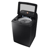 Samsung 6.2 cu ft. Black Stainless Steel Top Load Washer with Pet Care Solution