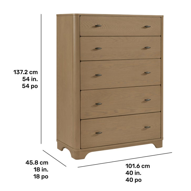 Flexsteel Noren 5-drawer Tall Chest