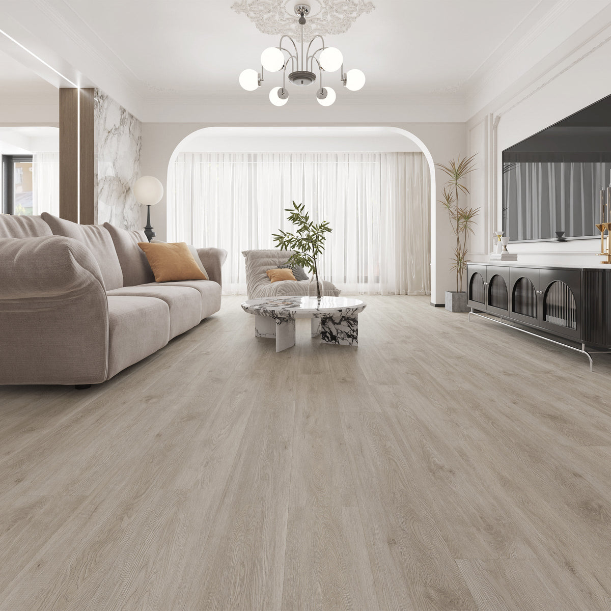 Kairos Rouge Park 22.86 cm (9.0 in.) WPC Vinyl Flooring.