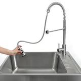 Transform 28 in. All-in-one Laundry Cabinet with Stainless Steel Sink and Faucet